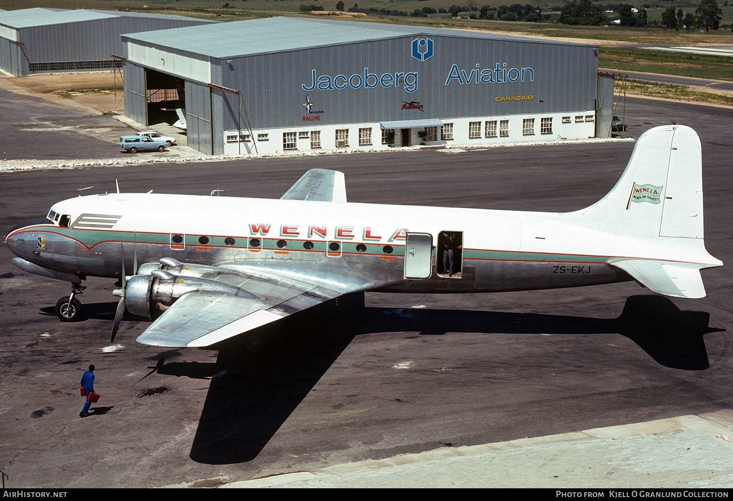 Aircraft Photo of ZS-EKJ | Douglas C-54B Skymaster | Wenela Air Services | AirHistory.net #313152