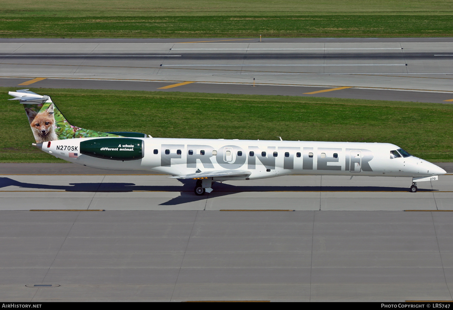 Aircraft Photo of N270SK | Embraer ERJ-145LR (EMB-145LR) | Frontier Airlines | AirHistory.net #313159