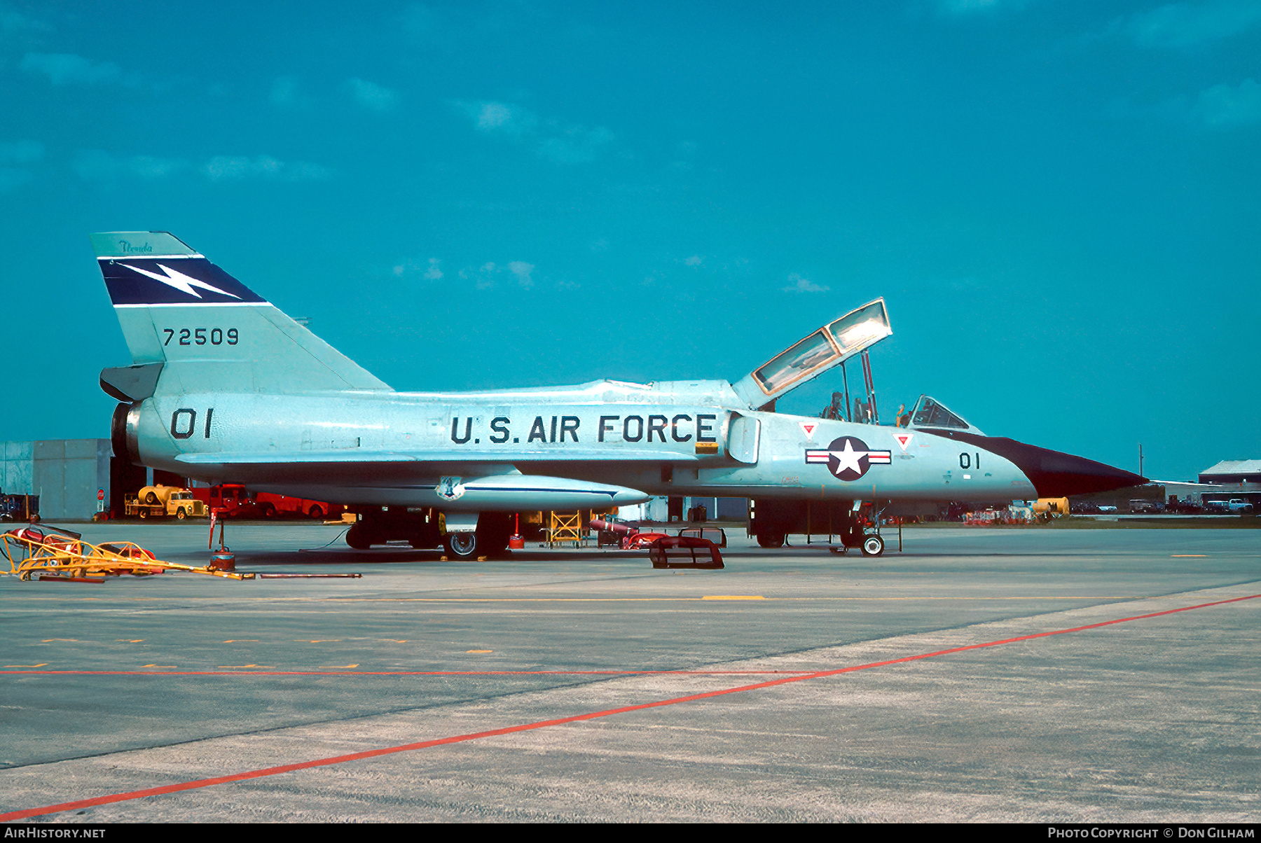 Aircraft Photo of 57-2509 / 72509 | Convair F-106B Delta Dart | USA - Air Force | AirHistory.net #313163