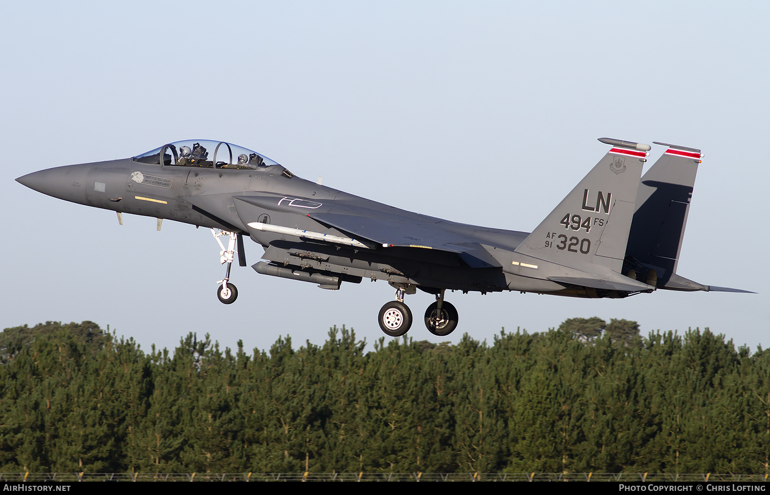Aircraft Photo of 91-0320 / AF91-320 | McDonnell Douglas F-15E Strike Eagle | USA - Air Force | AirHistory.net #313164
