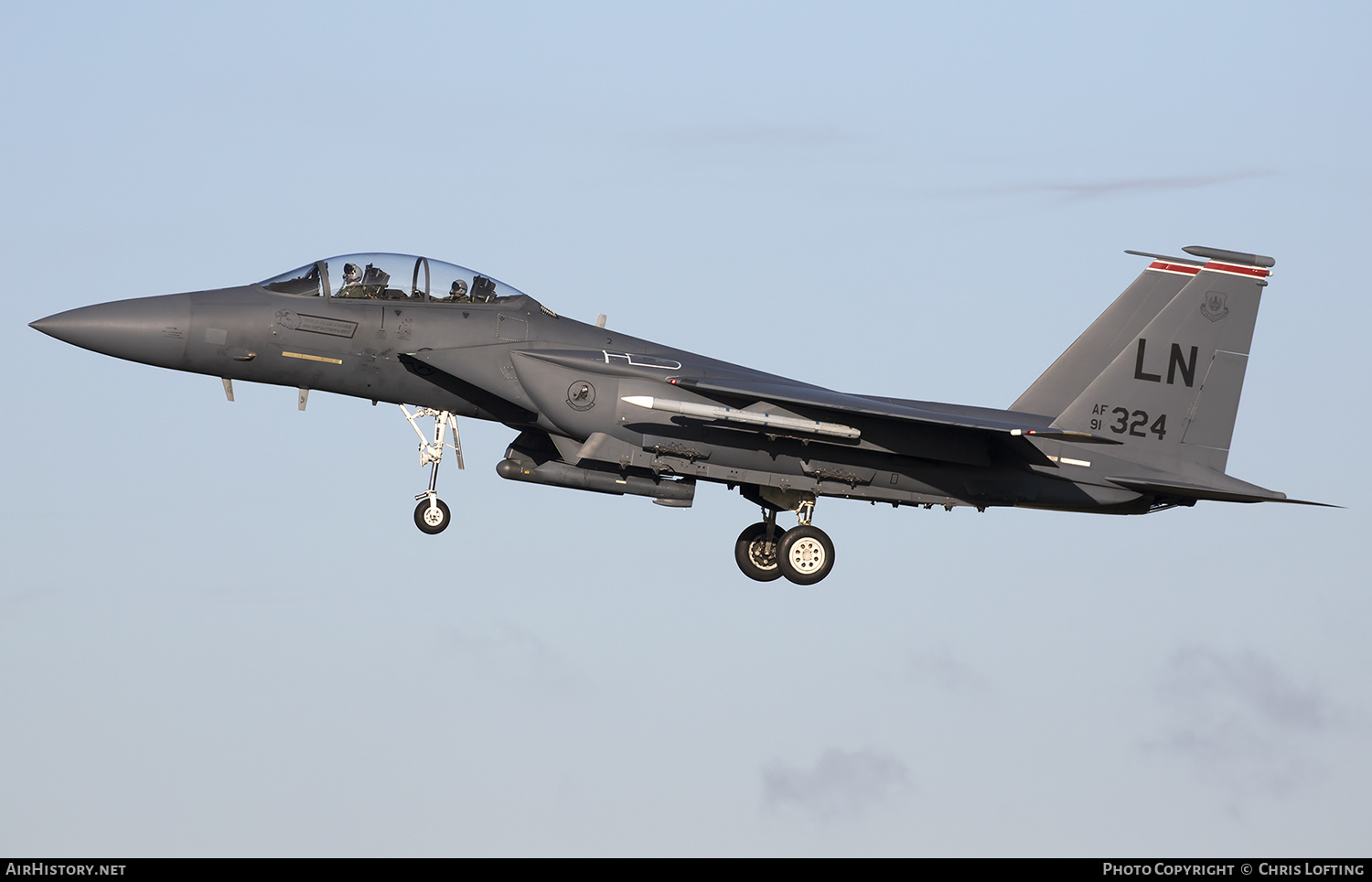 Aircraft Photo of 91-0324 / AF91-324 | McDonnell Douglas F-15E Strike Eagle | USA - Air Force | AirHistory.net #313171
