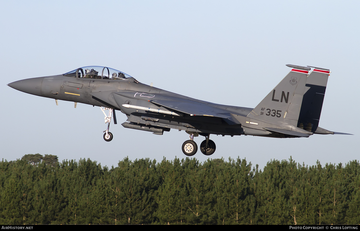 Aircraft Photo of 91-0335 / AF91-335 | McDonnell Douglas F-15E Strike Eagle | USA - Air Force | AirHistory.net #313186