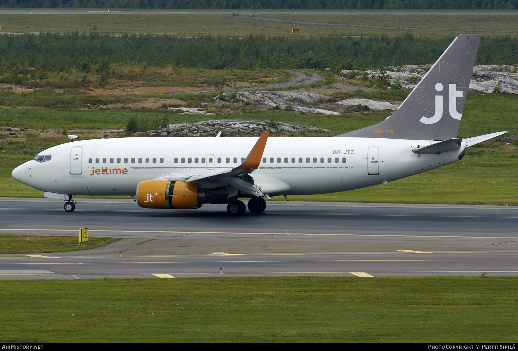 Aircraft Photo of OH-JTZ | Boeing 737-73S | Jettime | AirHistory.net #313188