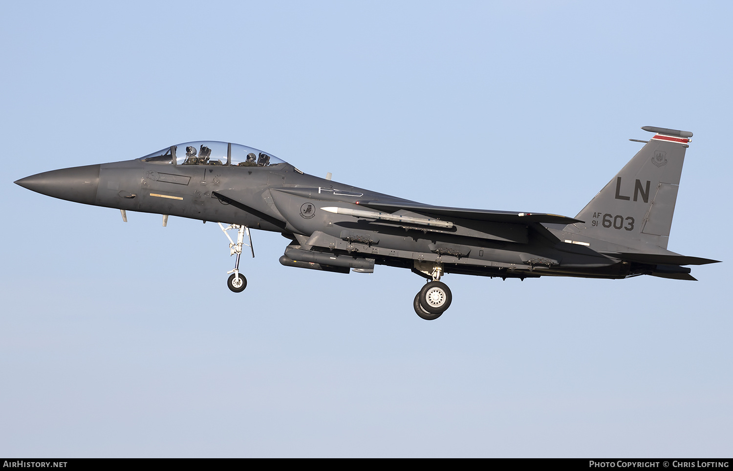 Aircraft Photo of 91-0603 / AF91-603 | McDonnell Douglas F-15E Strike Eagle | USA - Air Force | AirHistory.net #313189