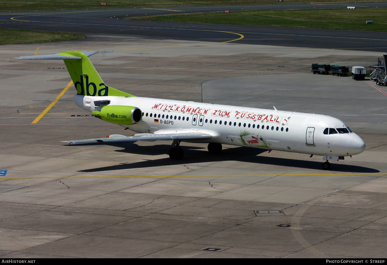 Aircraft Photo of D-AGPD | Fokker 100 (F28-0100) | DBA - Deutsche BA | AirHistory.net #313197
