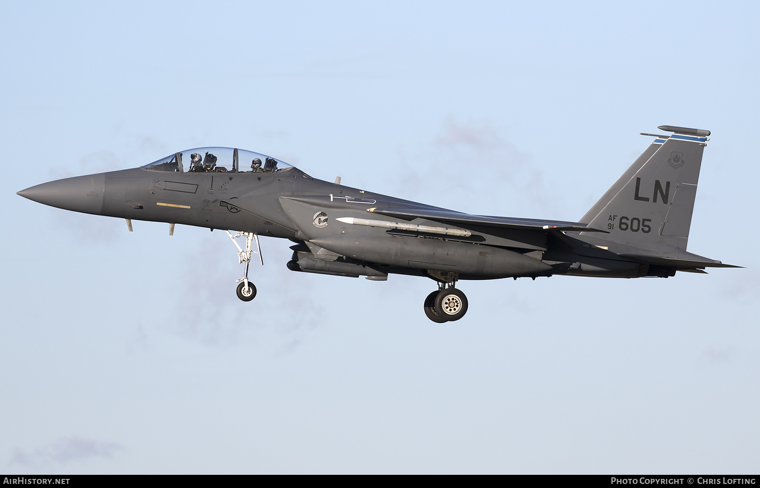 Aircraft Photo of 91-0605 / AF91-605 | McDonnell Douglas F-15E Strike Eagle | USA - Air Force | AirHistory.net #313207