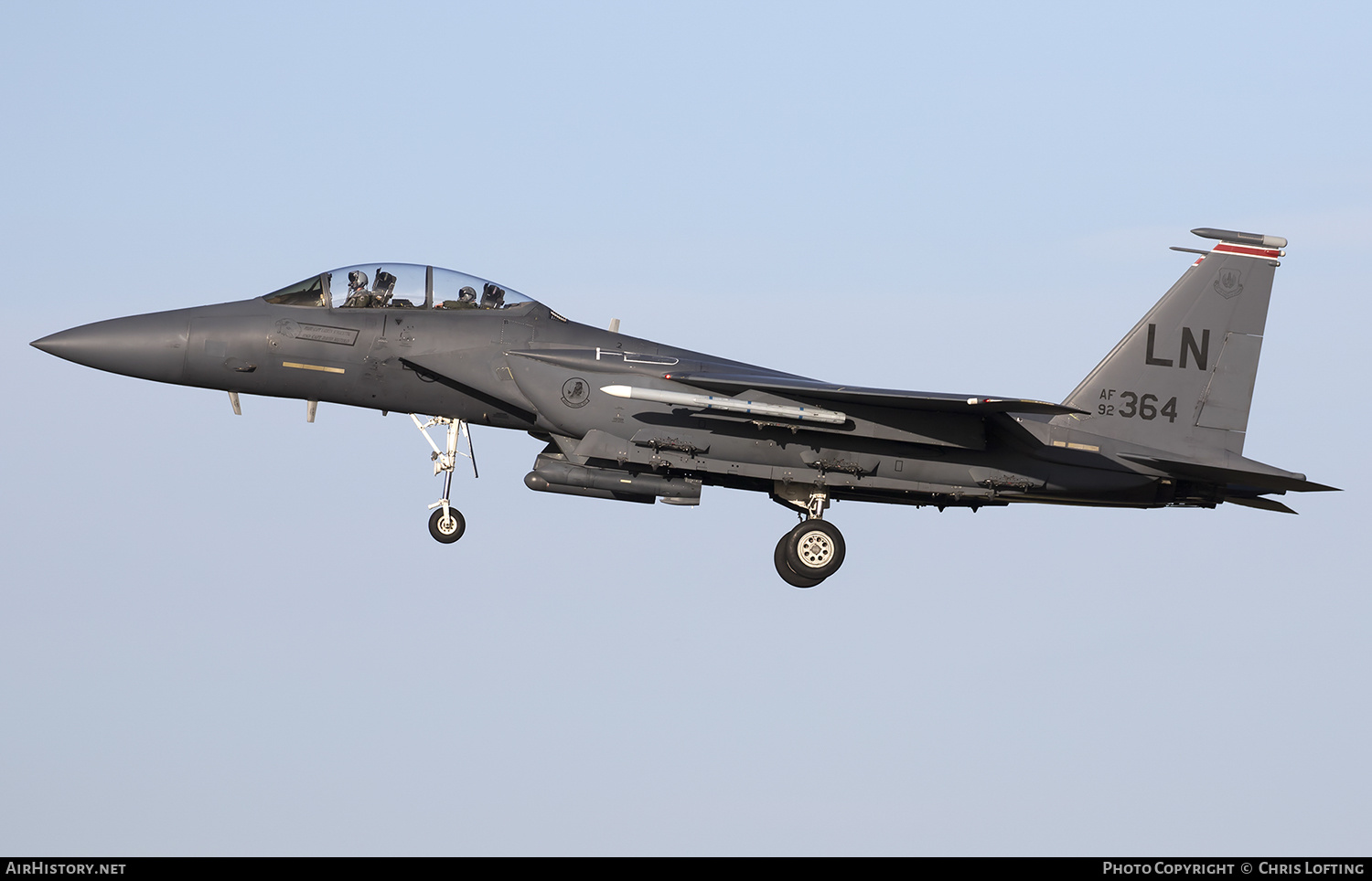 Aircraft Photo of 92-0364 / AF92-364 | McDonnell Douglas F-15E Strike Eagle | USA - Air Force | AirHistory.net #313209