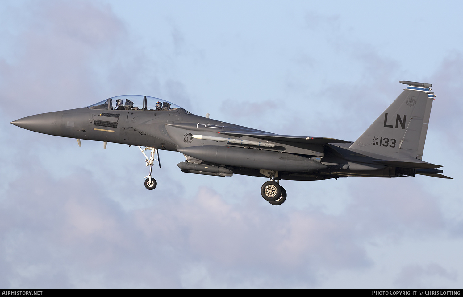 Aircraft Photo of 98-0133 / AF98-133 | McDonnell Douglas F-15E Strike Eagle | USA - Air Force | AirHistory.net #313218