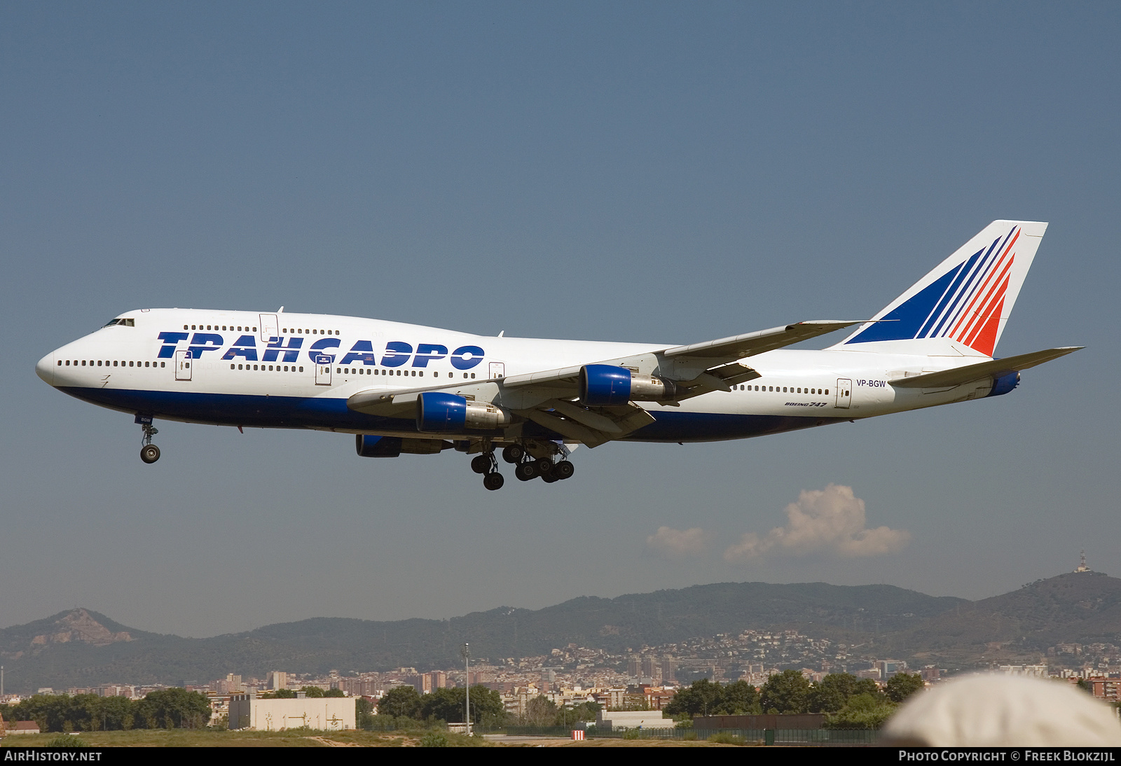 Aircraft Photo of VP-BGW | Boeing 747-346SR | Transaero Airlines | AirHistory.net #313229