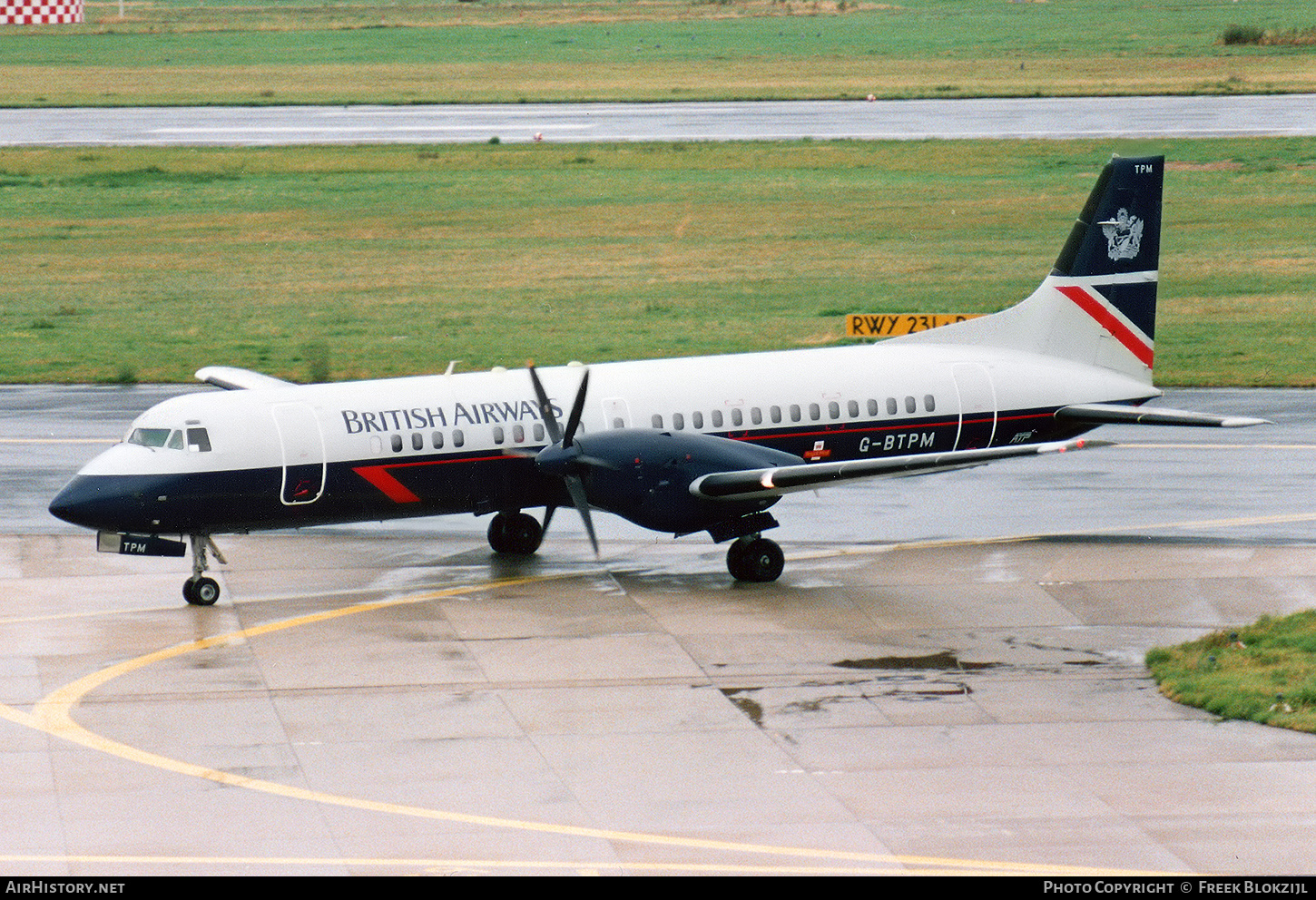 Aircraft Photo of G-BTPM | British Aerospace ATP | British Airways | AirHistory.net #313237