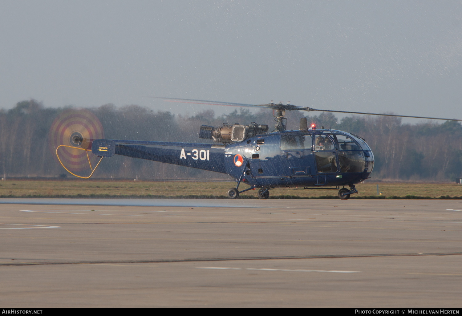Aircraft Photo of A-301 | Sud SA-316B Alouette III | Netherlands - Air Force | AirHistory.net #313238
