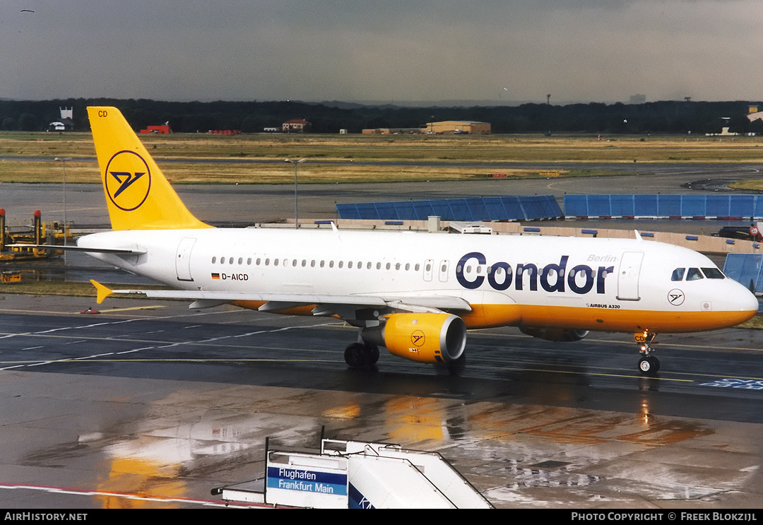 Aircraft Photo of D-AICD | Airbus A320-212 | Condor Berlin | AirHistory.net #313246