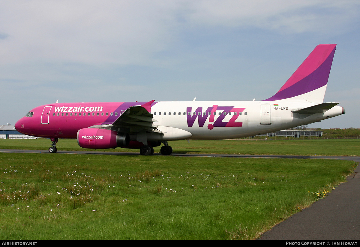 Aircraft Photo of HA-LPD | Airbus A320-233 | Wizz Air | AirHistory.net #313250