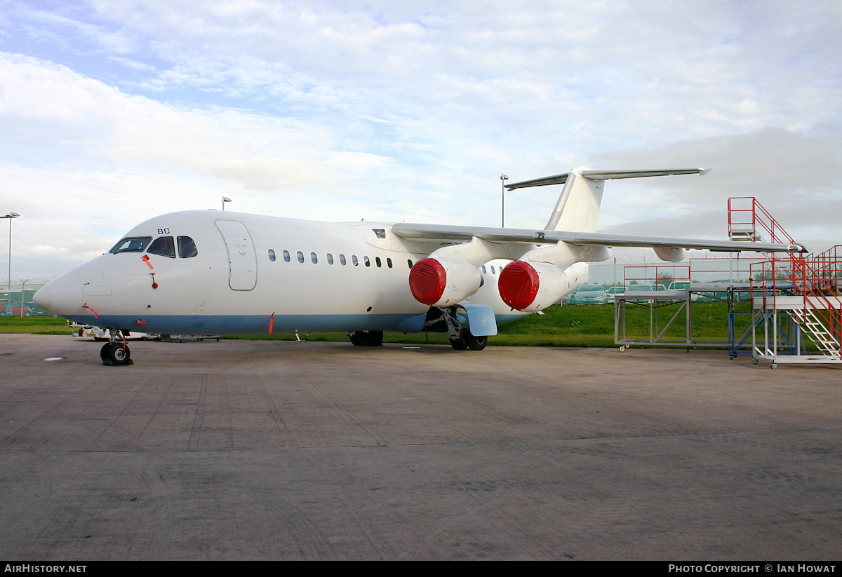 Aircraft Photo of G-JEBC | British Aerospace BAe-146-300 | AirHistory.net #313254