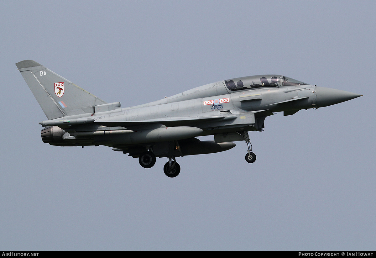 Aircraft Photo of ZJ803 | Eurofighter EF-2000 Typhoon T3 | UK - Air Force | AirHistory.net #313256