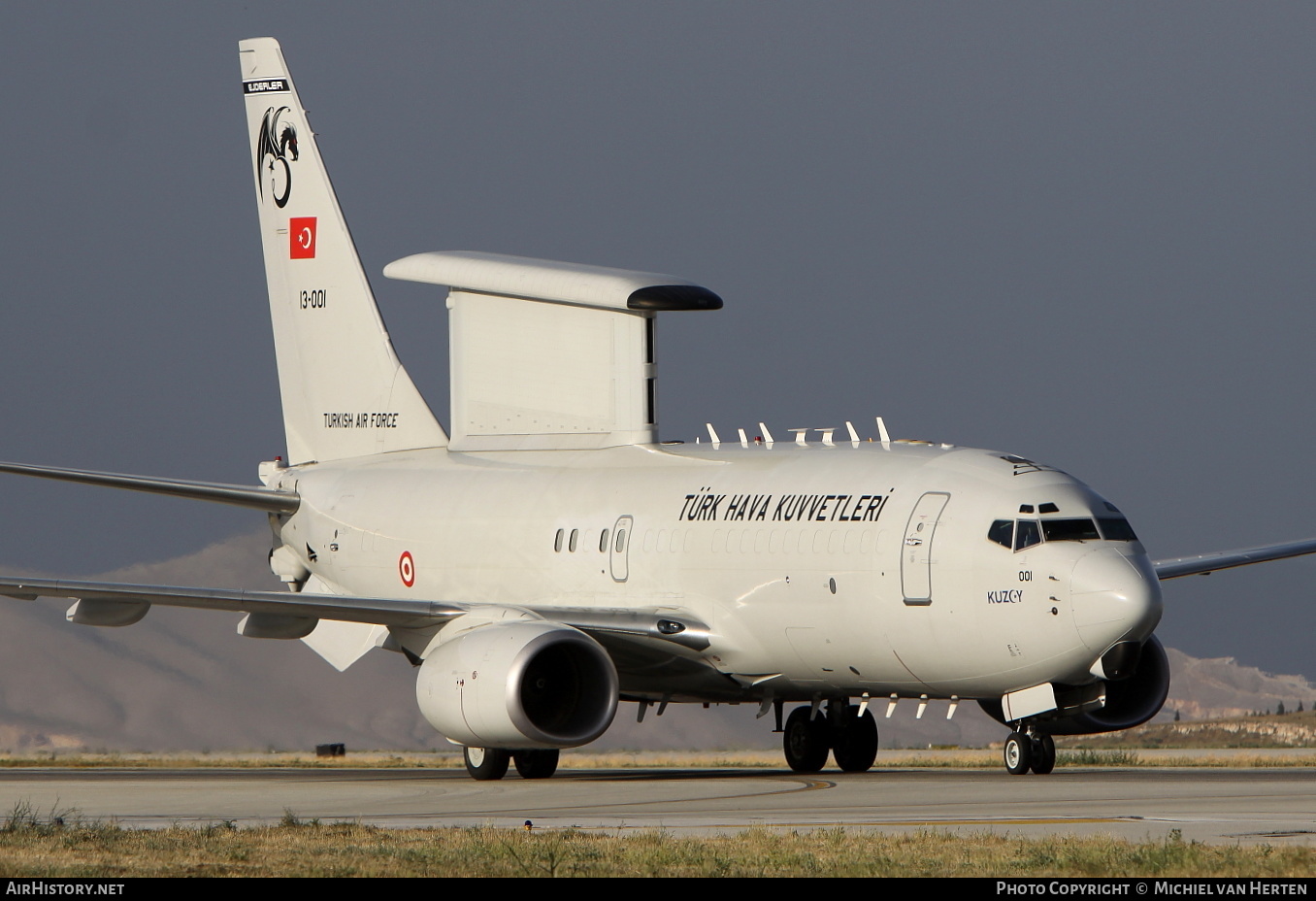 Aircraft Photo of 13-001 | Boeing E-7T Wedgetail | Turkey - Air Force | AirHistory.net #313275