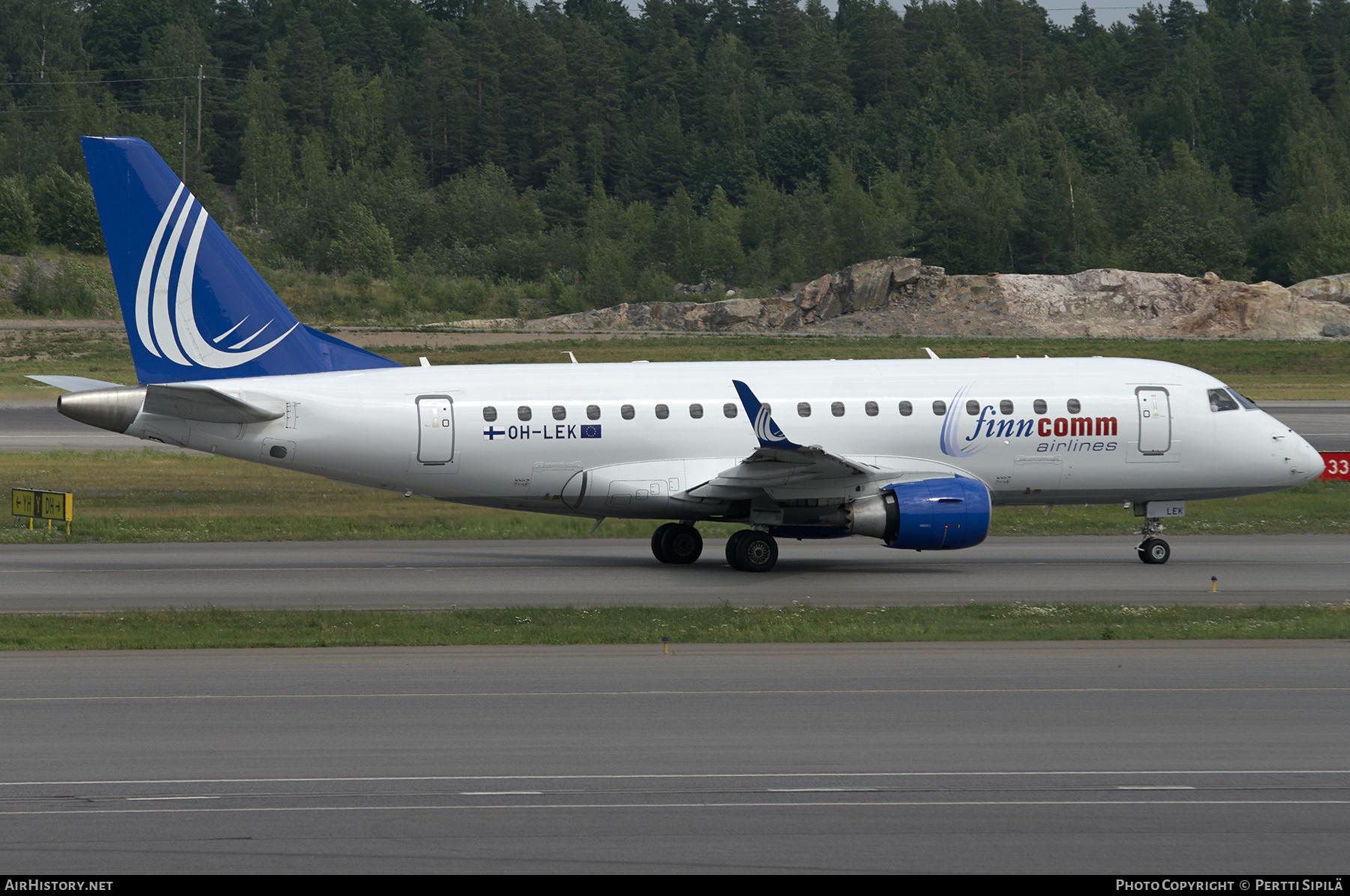Aircraft Photo of OH-LEK | Embraer 170STD (ERJ-170-100STD) | Finncomm Airlines | AirHistory.net #313279