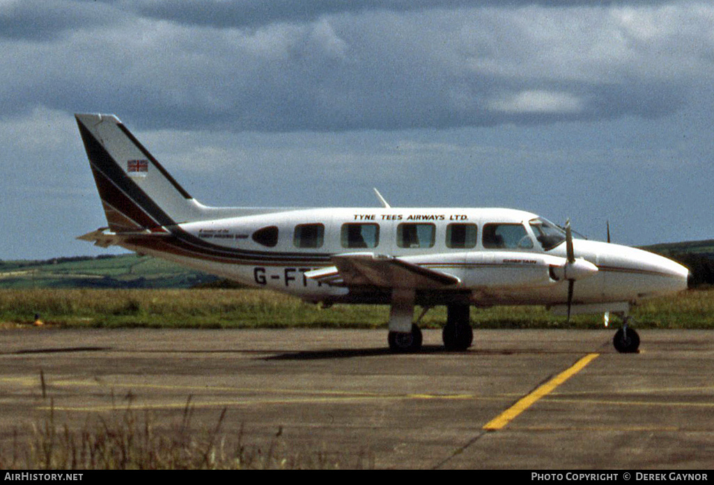 Aircraft Photo of G-FTTA | Piper PA-31-350 Navajo Chieftain | Tyne Tees Airways | AirHistory.net #313286