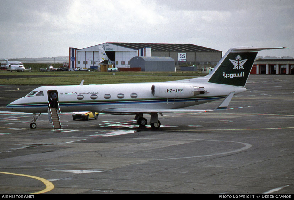 Aircraft Photo of HZ-AFR | Gulfstream Aerospace G-1159A Gulfstream III | Saudia - Saudi Arabian Airlines Special Flight Services | AirHistory.net #313292