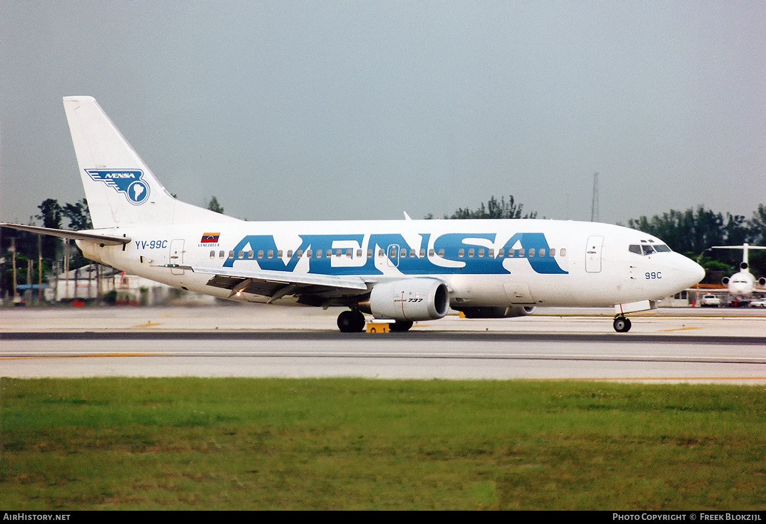 Aircraft Photo of YV-99C | Boeing 737-3Y0 | Avensa - Aerovías Venezolanas | AirHistory.net #313305