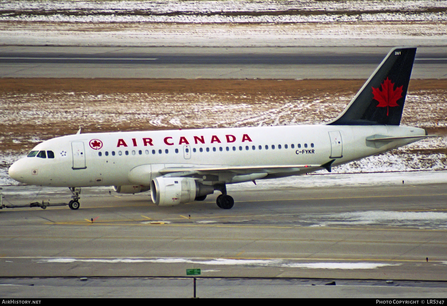 Aircraft Photo of C-FYKR | Airbus A319-114 | Air Canada | AirHistory.net #313308