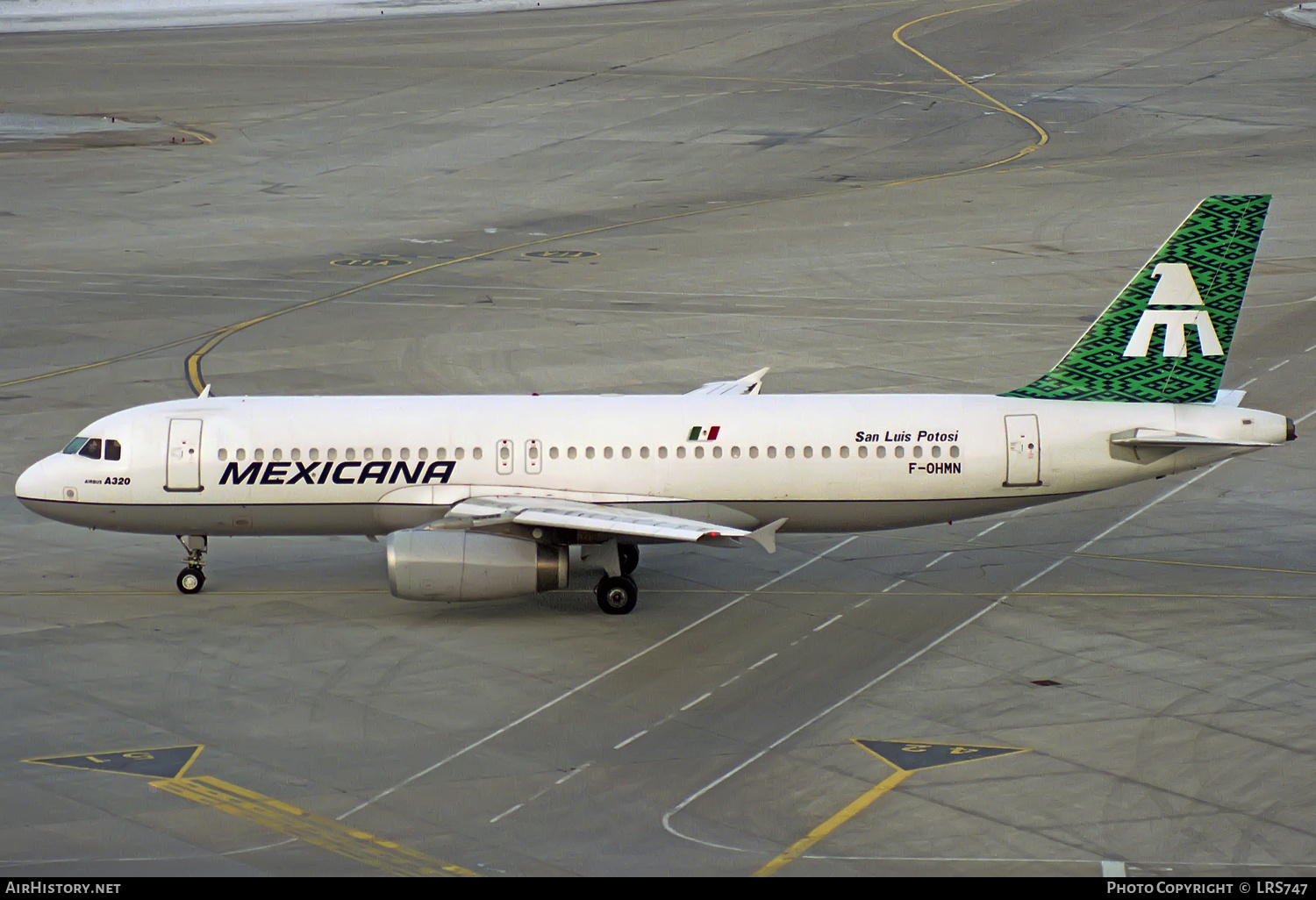 Aircraft Photo of F-OHMN | Airbus A320-231 | Mexicana | AirHistory.net #313313