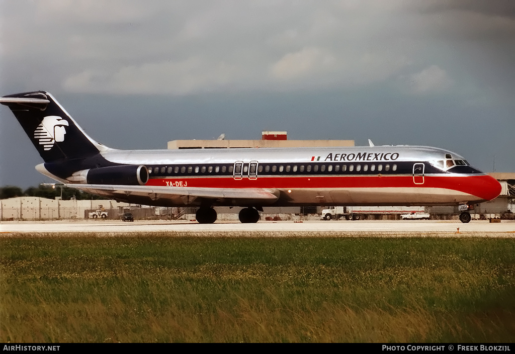 Aircraft Photo of XA-DEJ | McDonnell Douglas DC-9-32 | AeroMéxico | AirHistory.net #313314