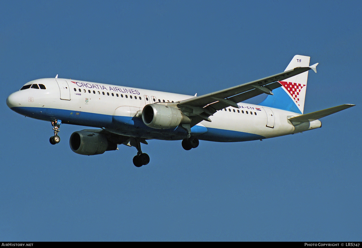 Aircraft Photo of 9A-CTF | Airbus A320-211 | Croatia Airlines | AirHistory.net #313317