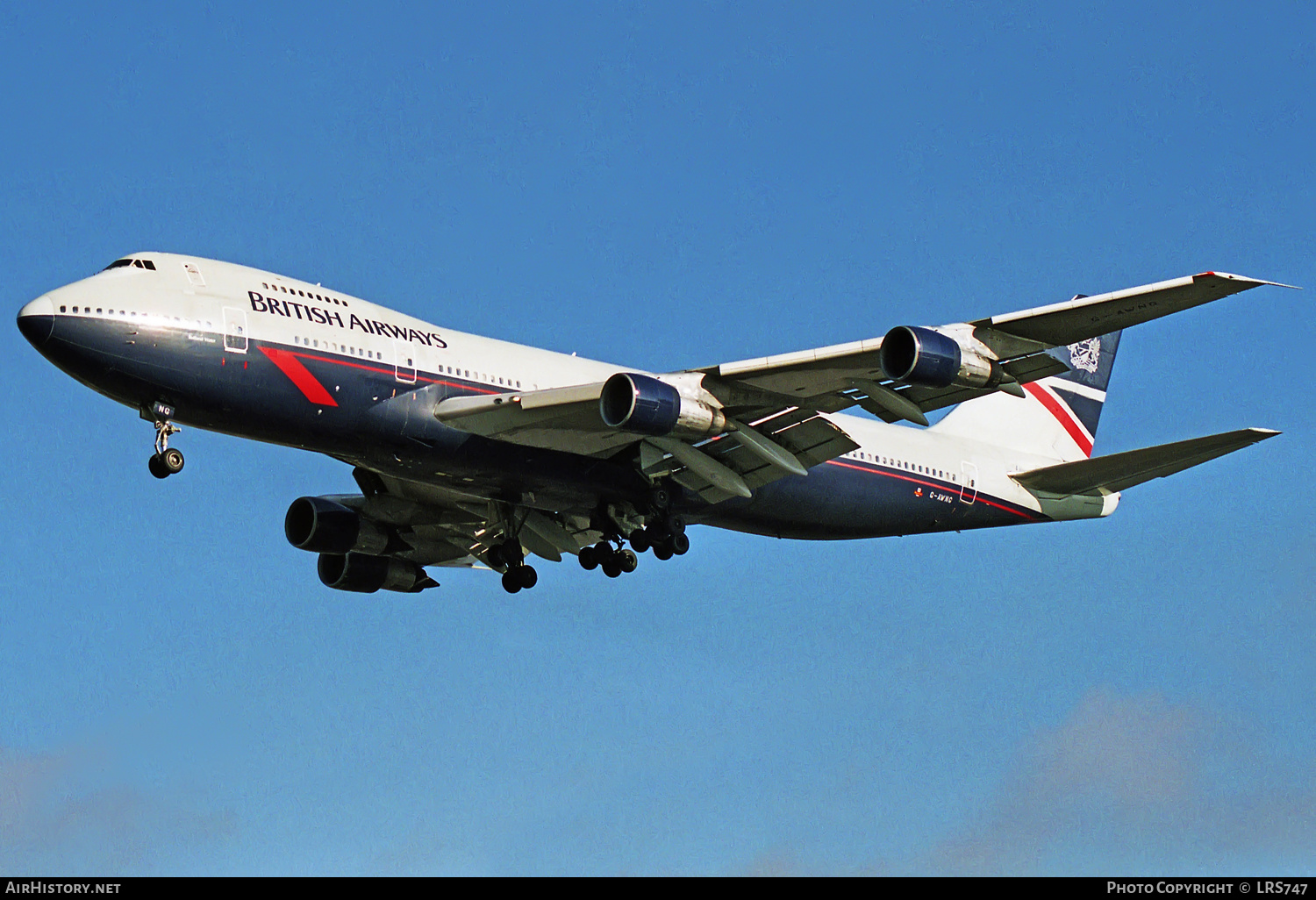 Aircraft Photo of G-AWNG | Boeing 747-136 | British Airways | AirHistory.net #313337