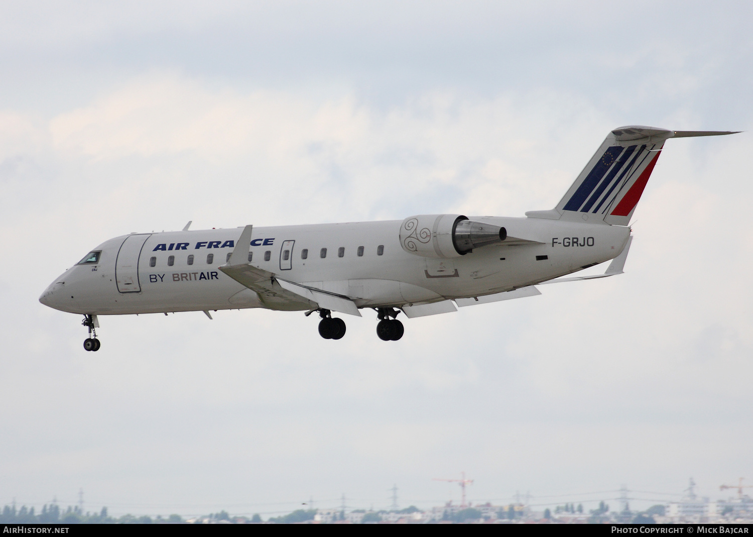 Aircraft Photo of F-GRJO | Bombardier CRJ-100ER (CL-600-2B19) | Air France | AirHistory.net #313338