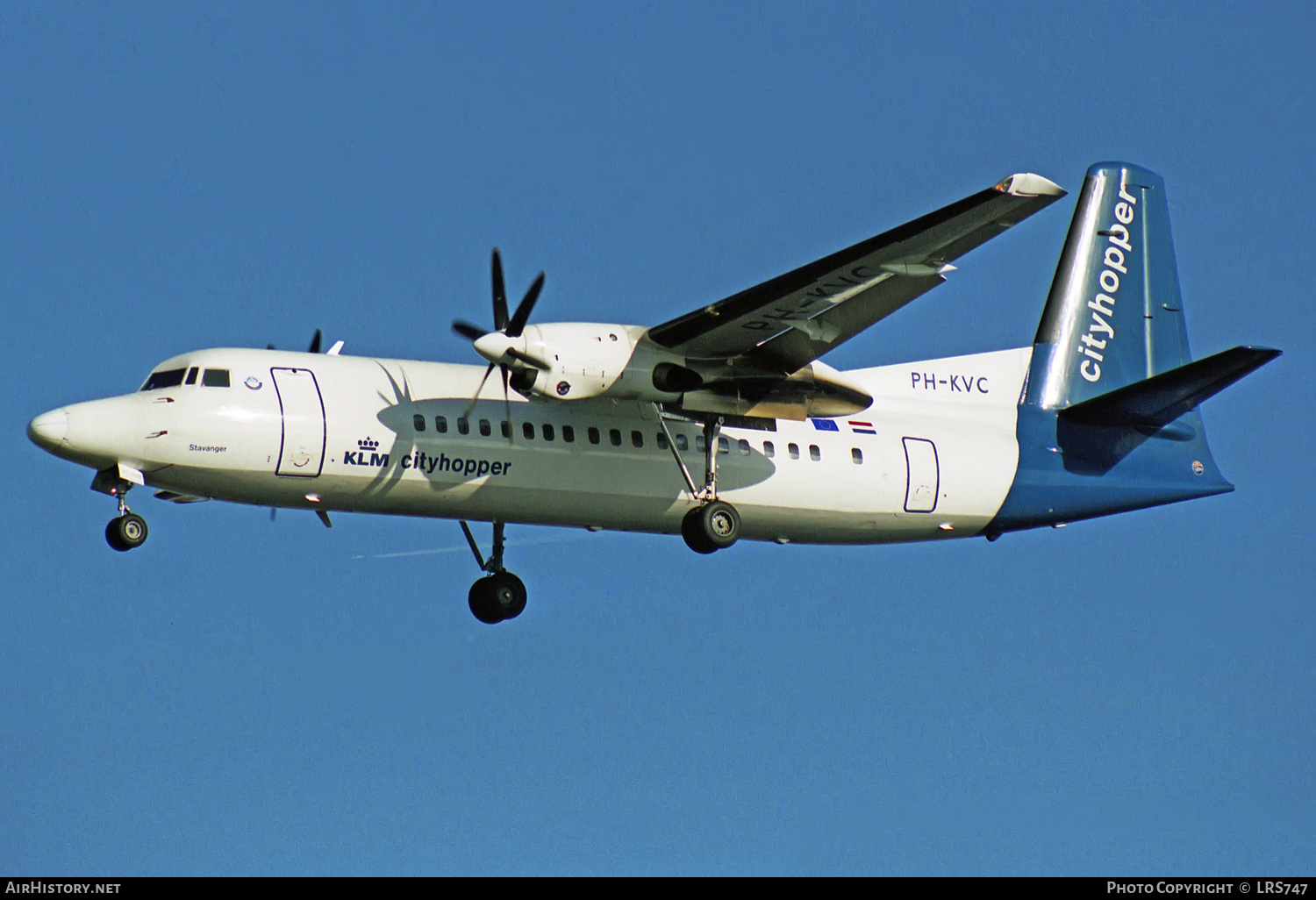 Aircraft Photo of PH-KVC | Fokker 50 | KLM Cityhopper | AirHistory.net #313340