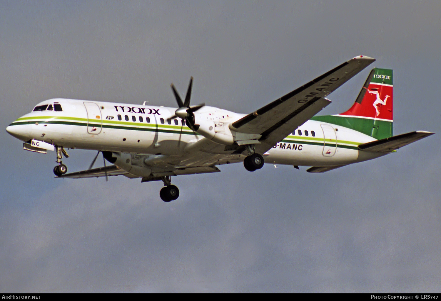 Aircraft Photo of G-MANC | British Aerospace ATP | Manx Airlines | AirHistory.net #313349