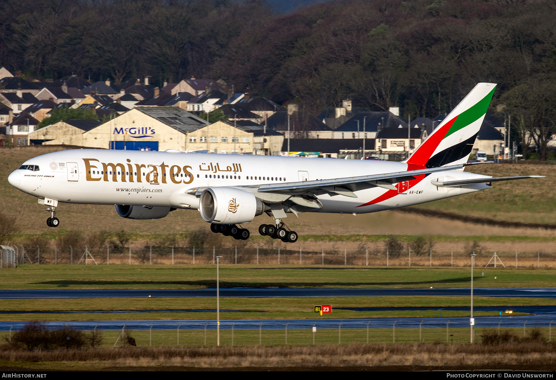 Aircraft Photo of A6-EWF | Boeing 777-21H/LR | Emirates | AirHistory.net #313366