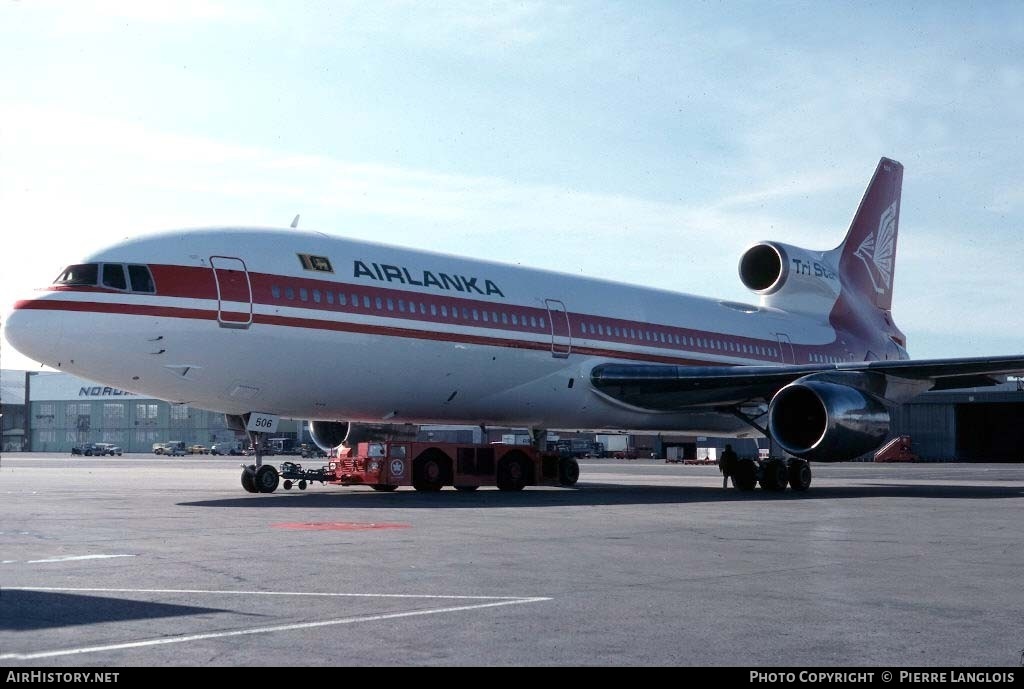 Aircraft Photo of 4R-ALE | Lockheed L-1011-385-1 TriStar 1 | AirLanka | AirHistory.net #313377