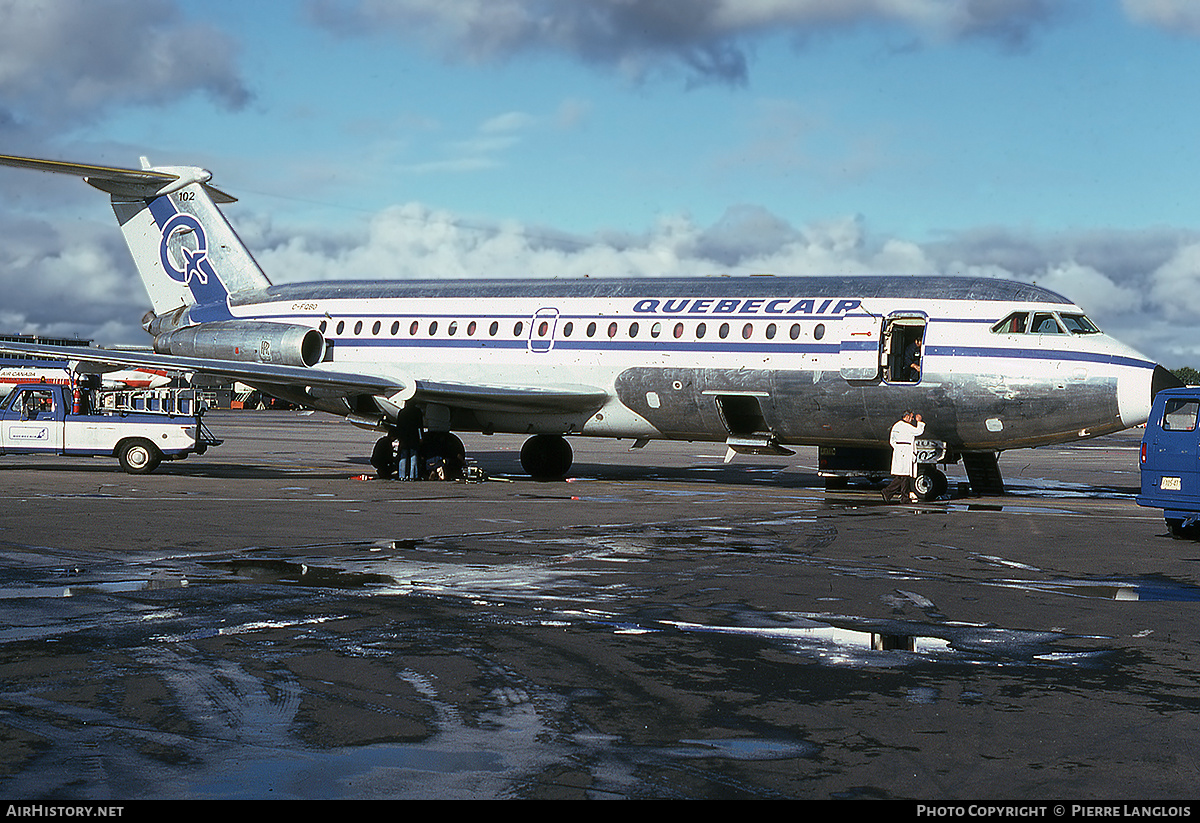 Aircraft Photo of C-FQBO | BAC 111-304AX One-Eleven | Quebecair | AirHistory.net #313379