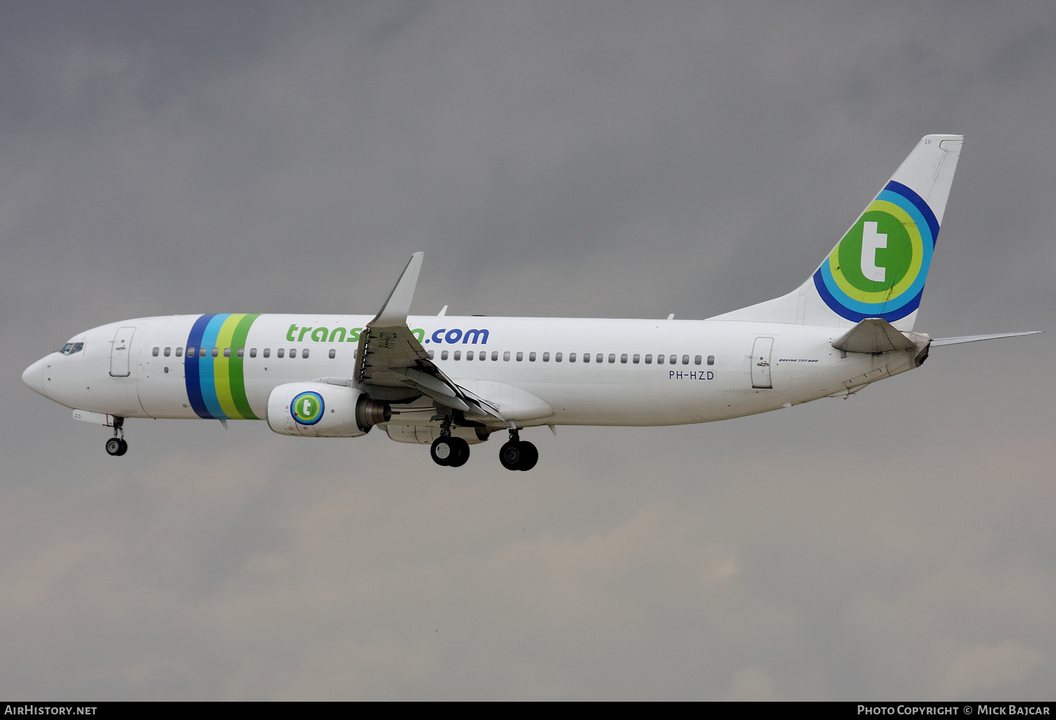 Aircraft Photo of PH-HZD | Boeing 737-8K2 | Transavia | AirHistory.net #313384