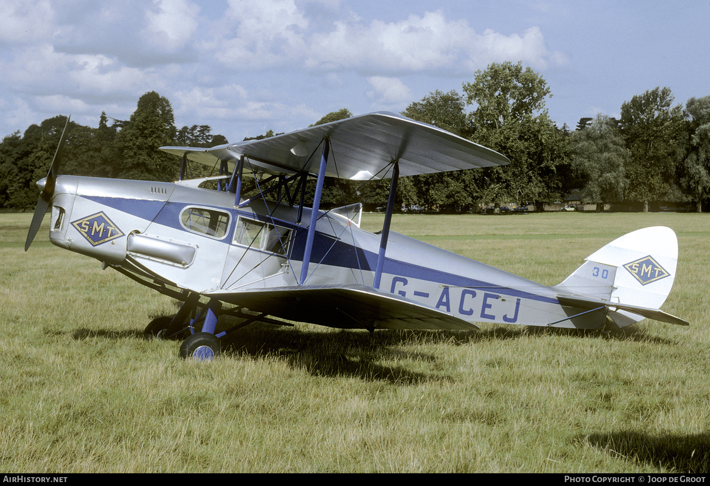 Aircraft Photo of G-ACEJ | De Havilland D.H. 83 Fox Moth | SMT - Scottish Motor Traction | AirHistory.net #313403