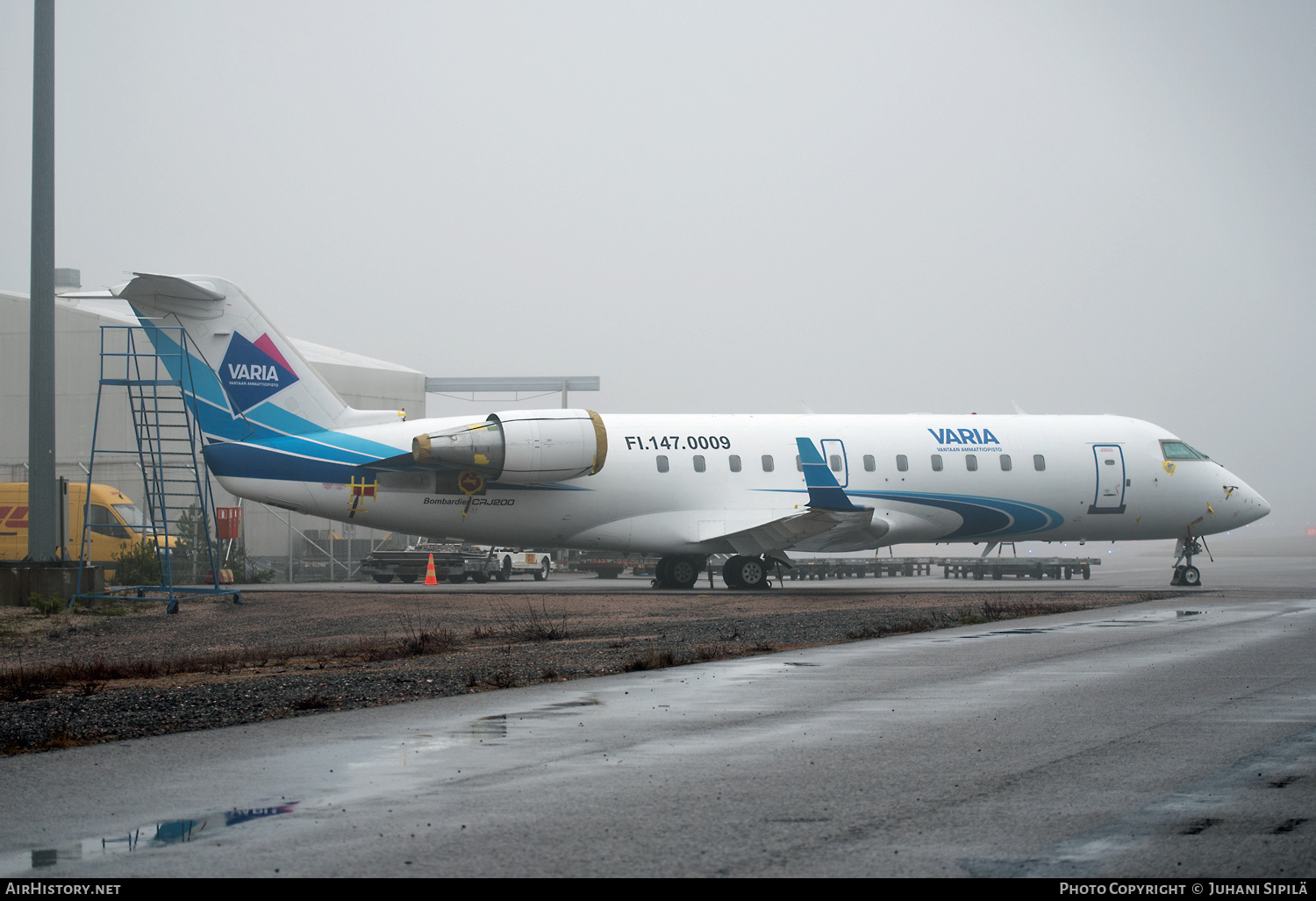 Aircraft Photo of No Reg | Bombardier CRJ-200ER (CL-600-2B19) | Varia - Vantaan ilmailuopisto | AirHistory.net #313415