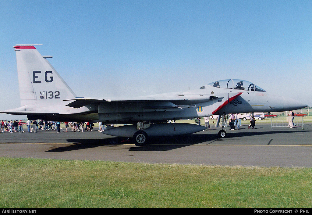 Aircraft Photo of 85-0132 / AF85-132 | McDonnell Douglas F-15D Eagle | USA - Air Force | AirHistory.net #313430