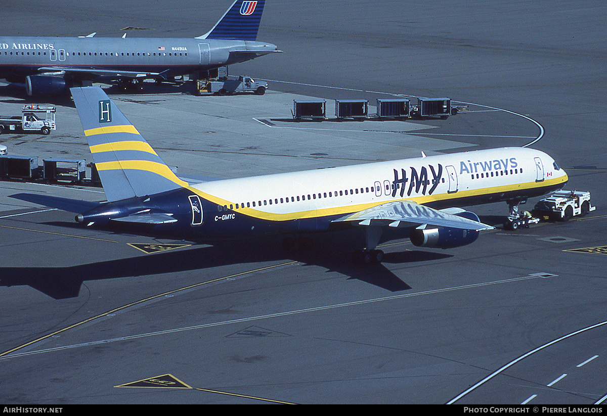 Aircraft Photo of C-GMYC | Boeing 757-258 | Harmony Airways - HMY Airways | AirHistory.net #313444