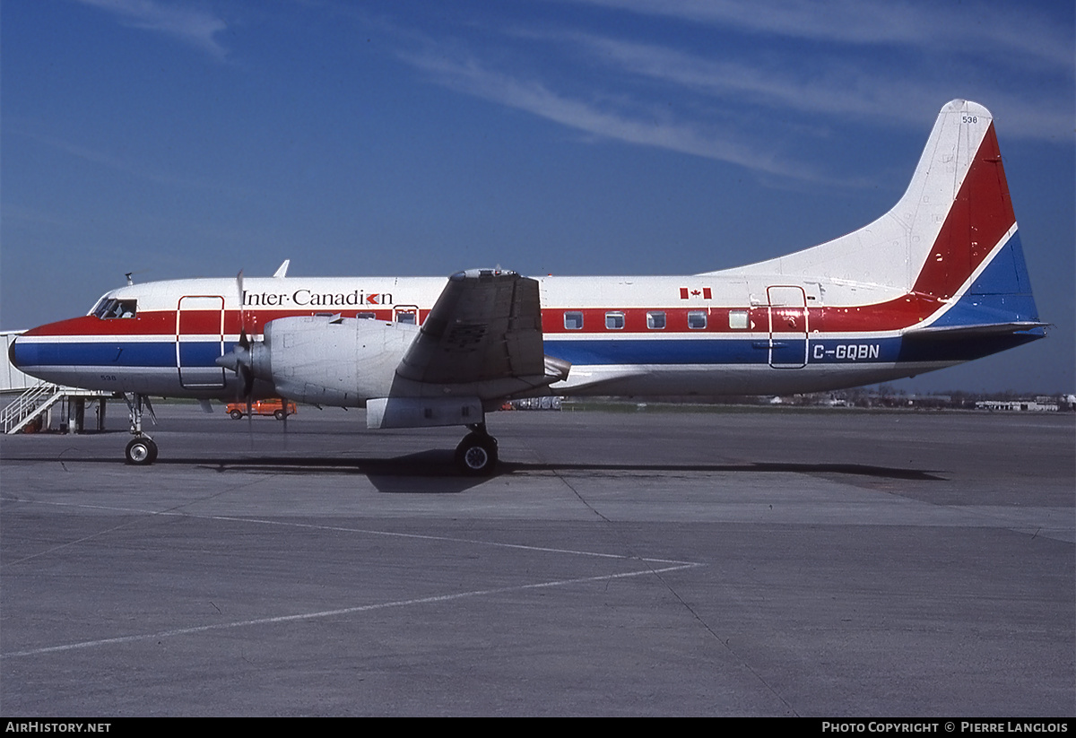 Aircraft Photo of C-GQBN | Convair 580 | Inter-Canadien | AirHistory.net #313448