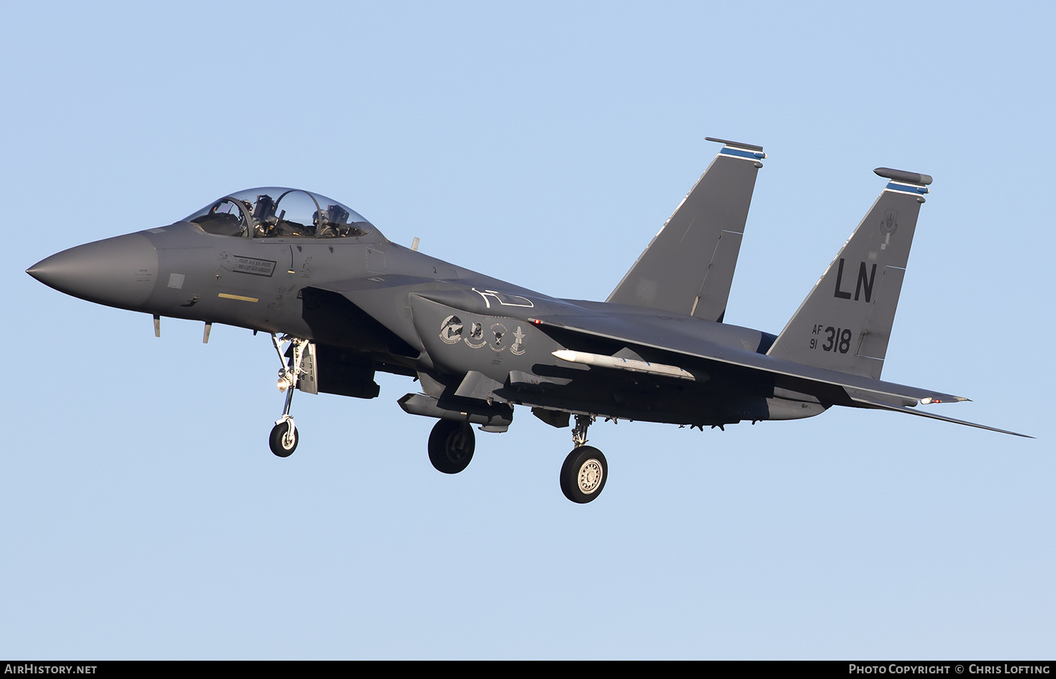 Aircraft Photo of 91-0318 | McDonnell Douglas F-15E Strike Eagle | USA - Air Force | AirHistory.net #313457