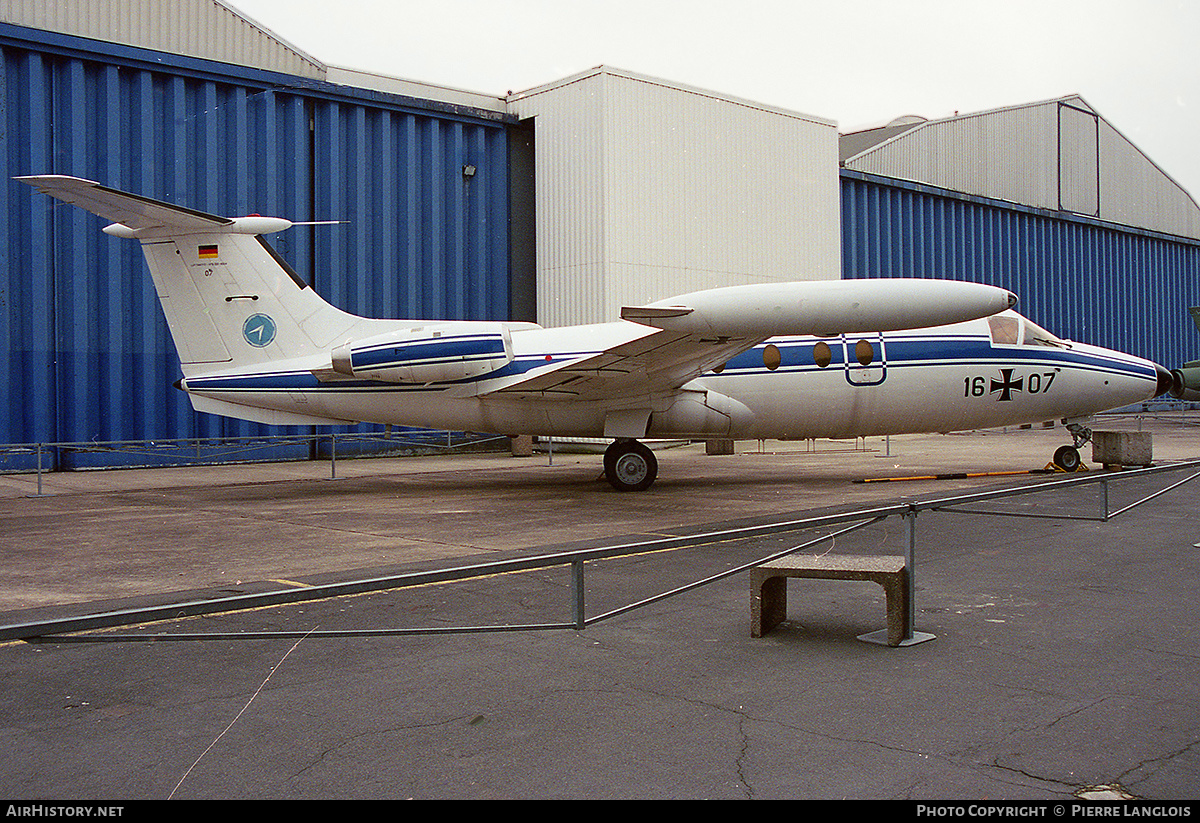 Aircraft Photo of 1607 | HFB HFB-320 Hansa Jet | Germany - Air Force | AirHistory.net #313479