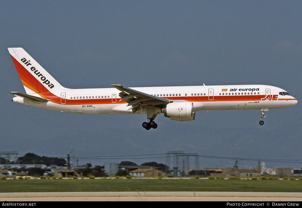 Aircraft Photo of EC-EOK | Boeing 757-236 | Air Europa | AirHistory.net #313484