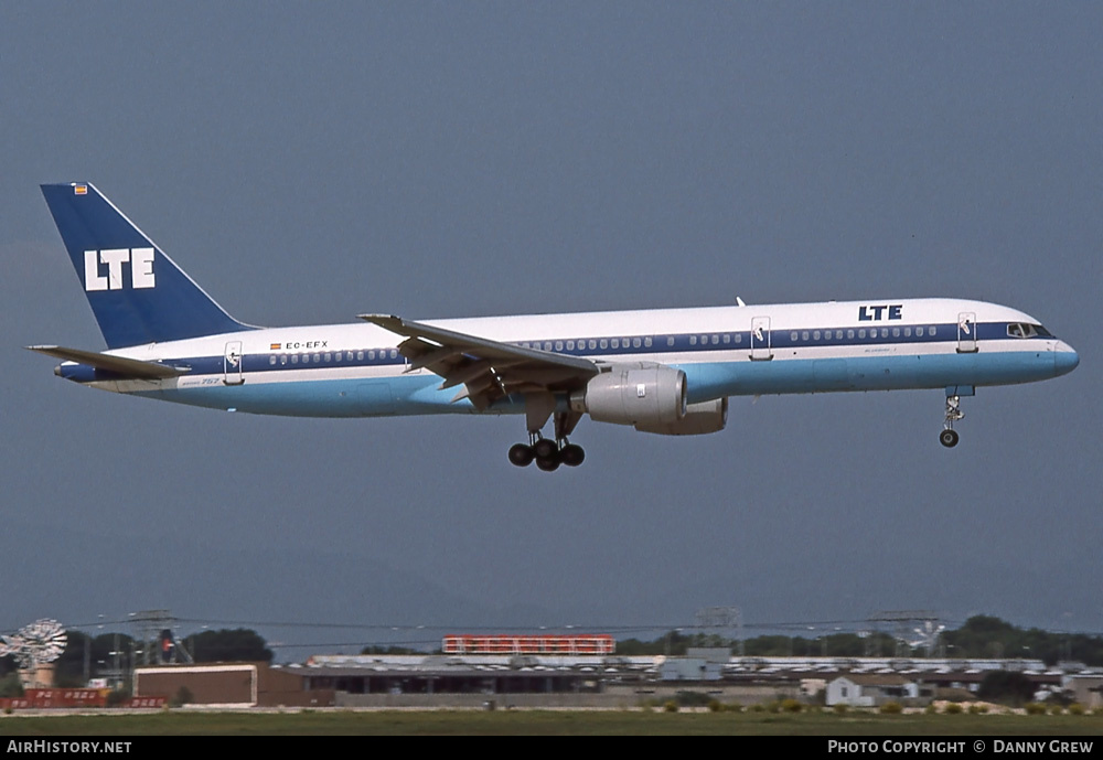 Aircraft Photo of EC-EFX | Boeing 757-2G5 | LTE International Airways | AirHistory.net #313497