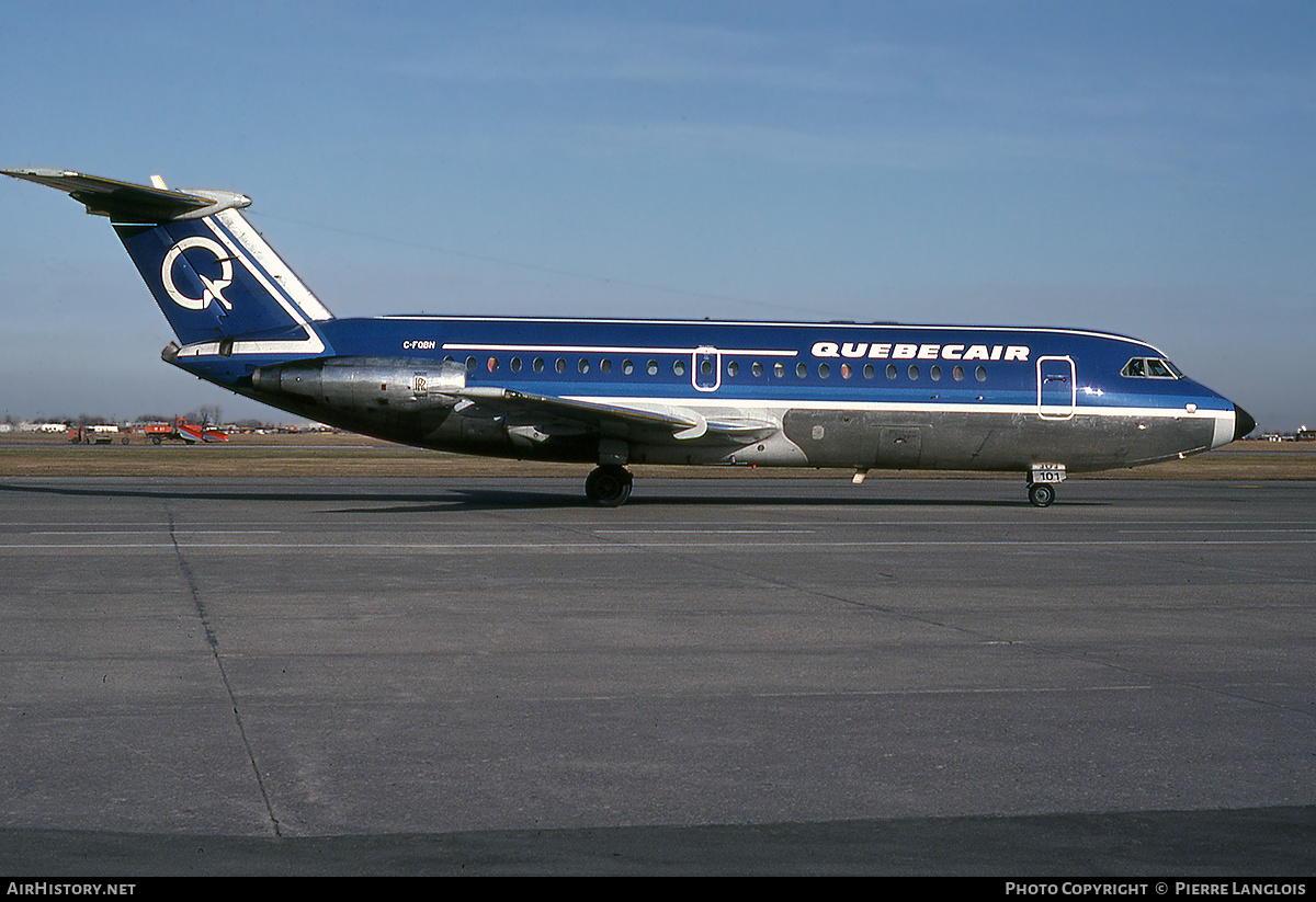 Aircraft Photo of C-FQBN | BAC 111-304AX One-Eleven | Quebecair | AirHistory.net #313518