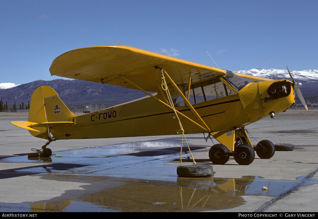 Aircraft Photo of C-FOWO | Piper J-3C-65 Cub | AirHistory.net #313522