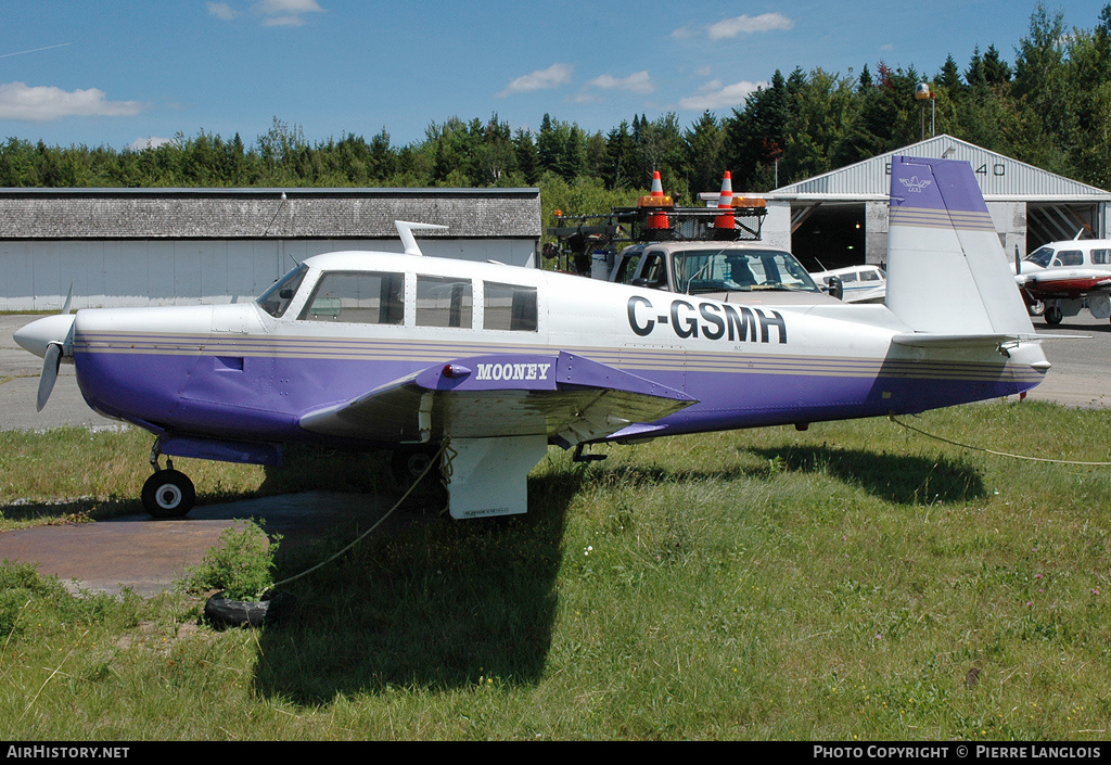 Aircraft Photo of C-GSMH | Mooney M-20F Executive 21 | AirHistory.net #313532