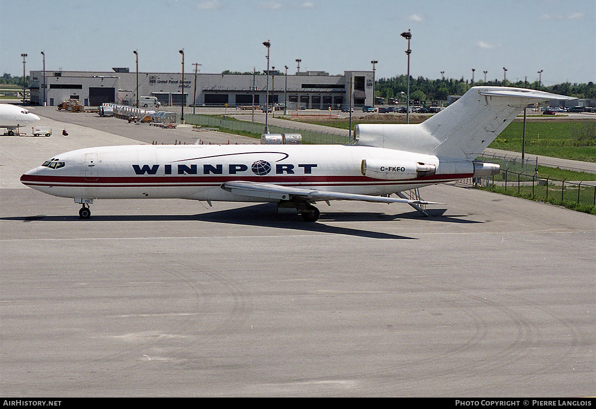 Aircraft Photo of C-FKFO | Boeing 727-25(F) | Winnport Air Cargo | AirHistory.net #313534