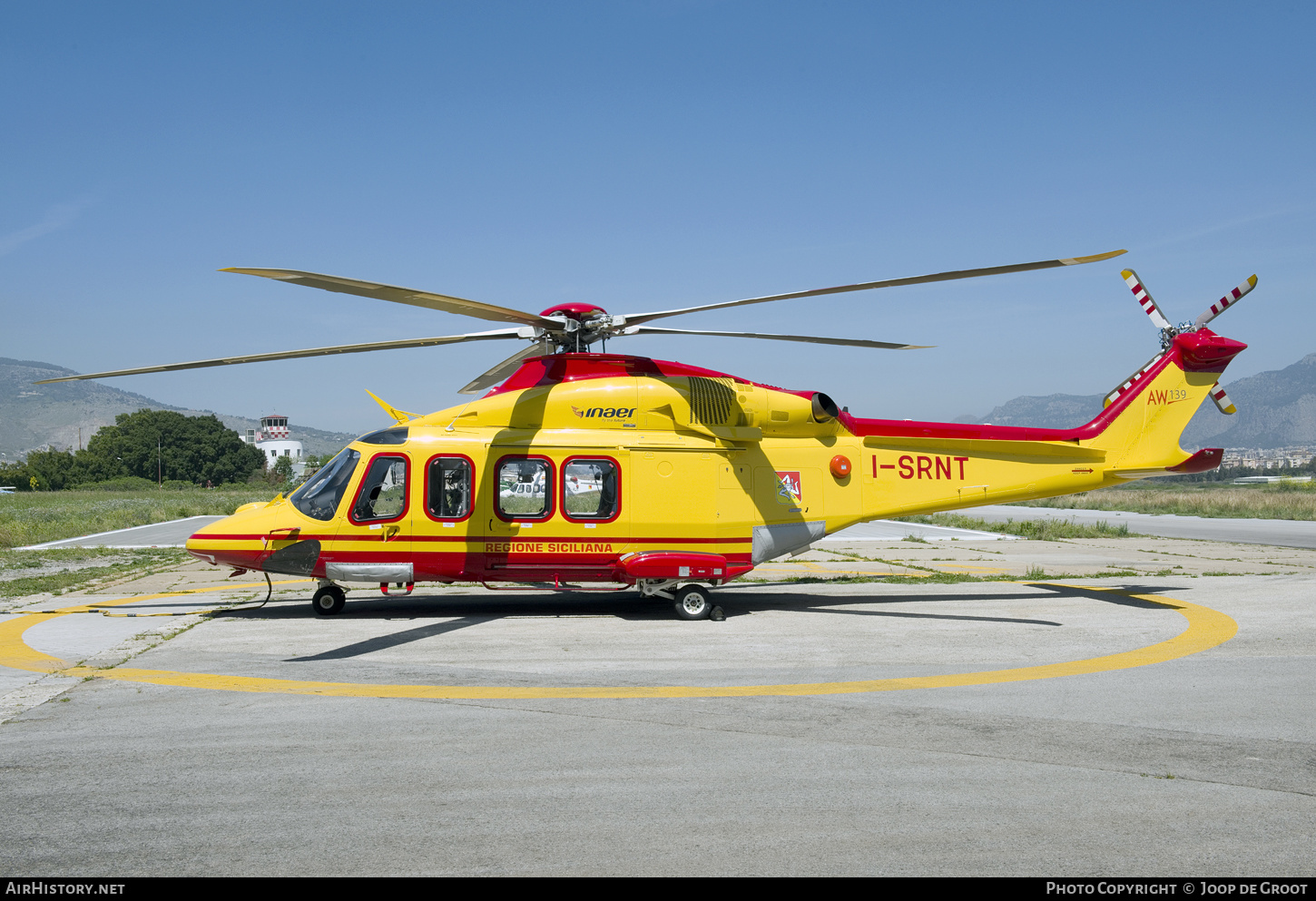 Aircraft Photo of I-SRNT | AgustaWestland AW-139 | Inaer | AirHistory.net #313535